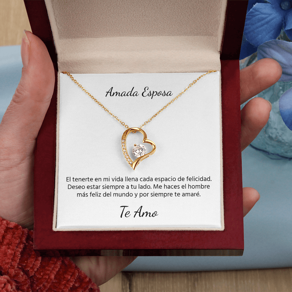 Collar de Corazón- Amada Esposa