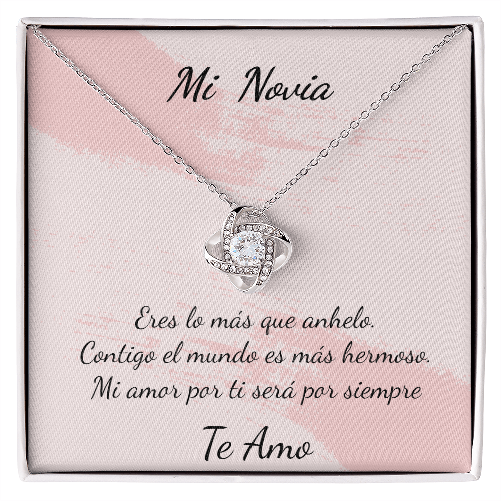 Collar Lazo de Amor para mi Novia
