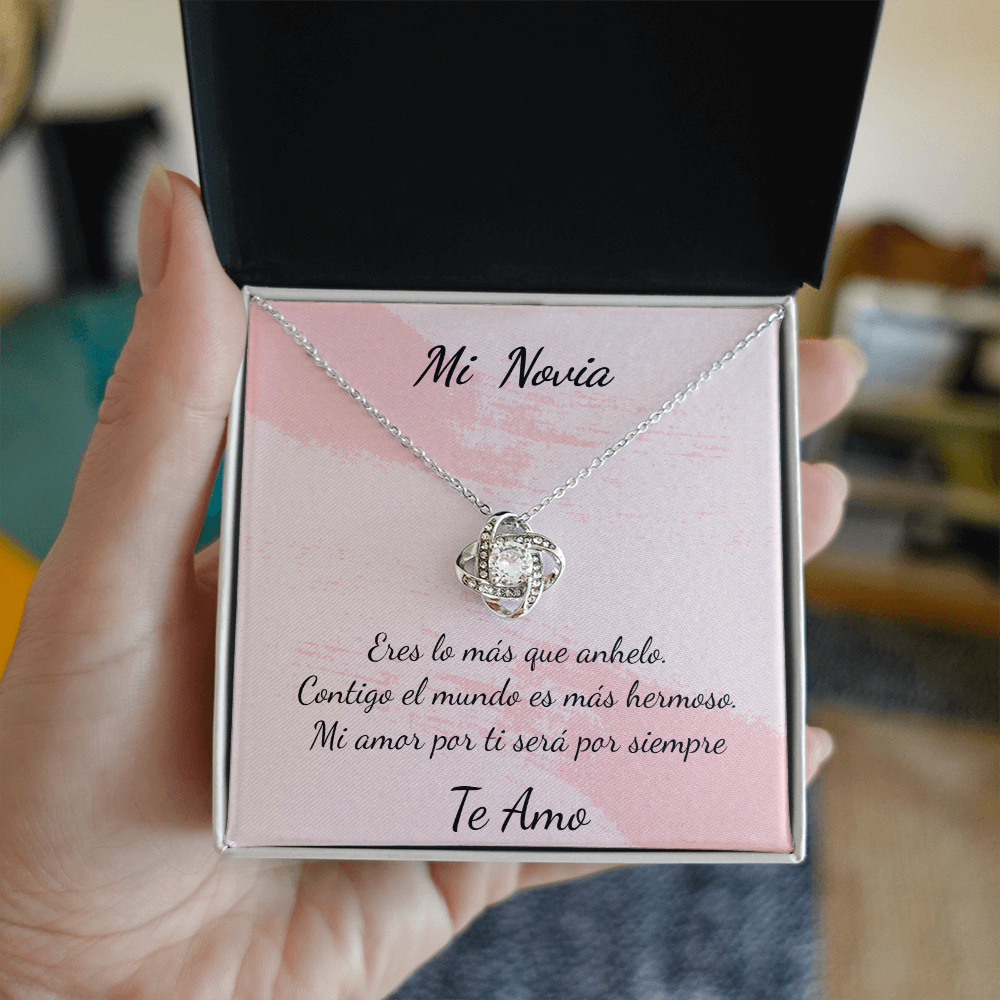 Collar Lazo de Amor para mi Novia