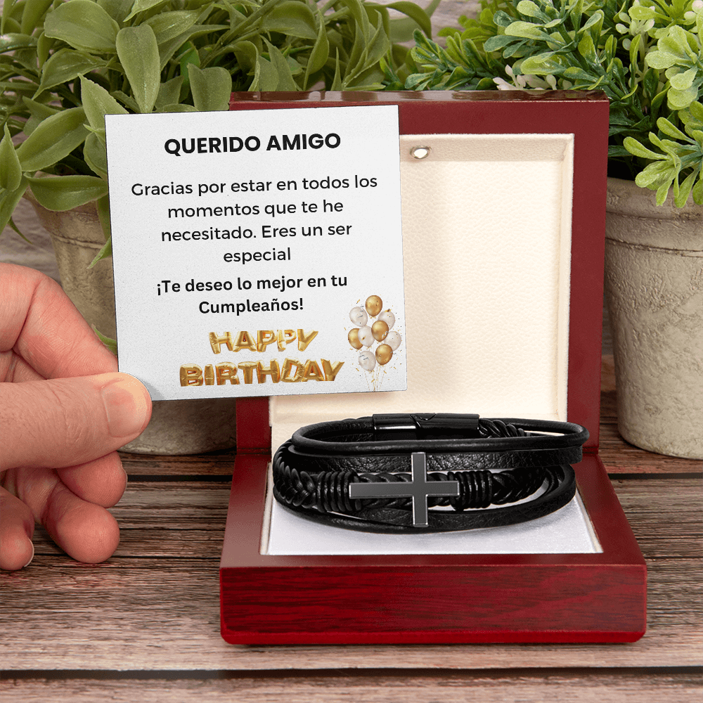 Pulsera de Hombre- Feliz Cumpleaños