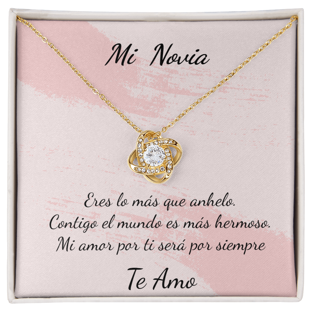 Collar Lazo de Amor para mi Novia