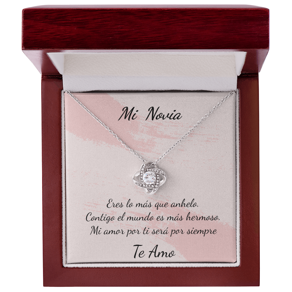Collar Lazo de Amor para mi Novia